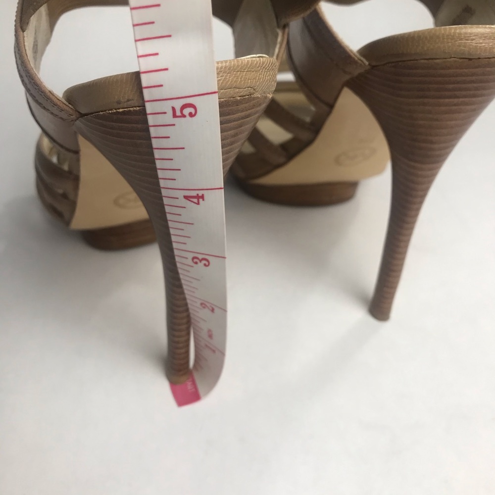 MICHAEL KORS Brown Ankle Strap Heels  7 - Picture 9 of 9